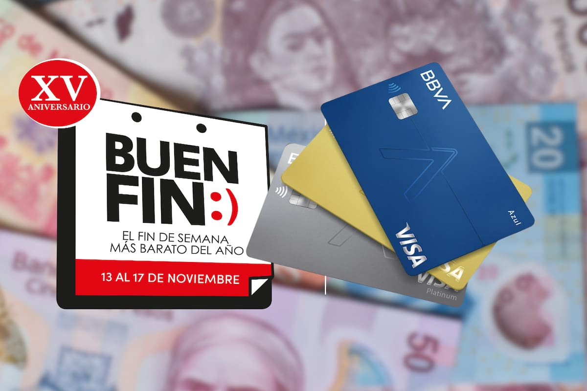 Estos son los beneficios exclusivos que anunció BBVA para sus tarjetahabientes durante El Buen Fin 2025