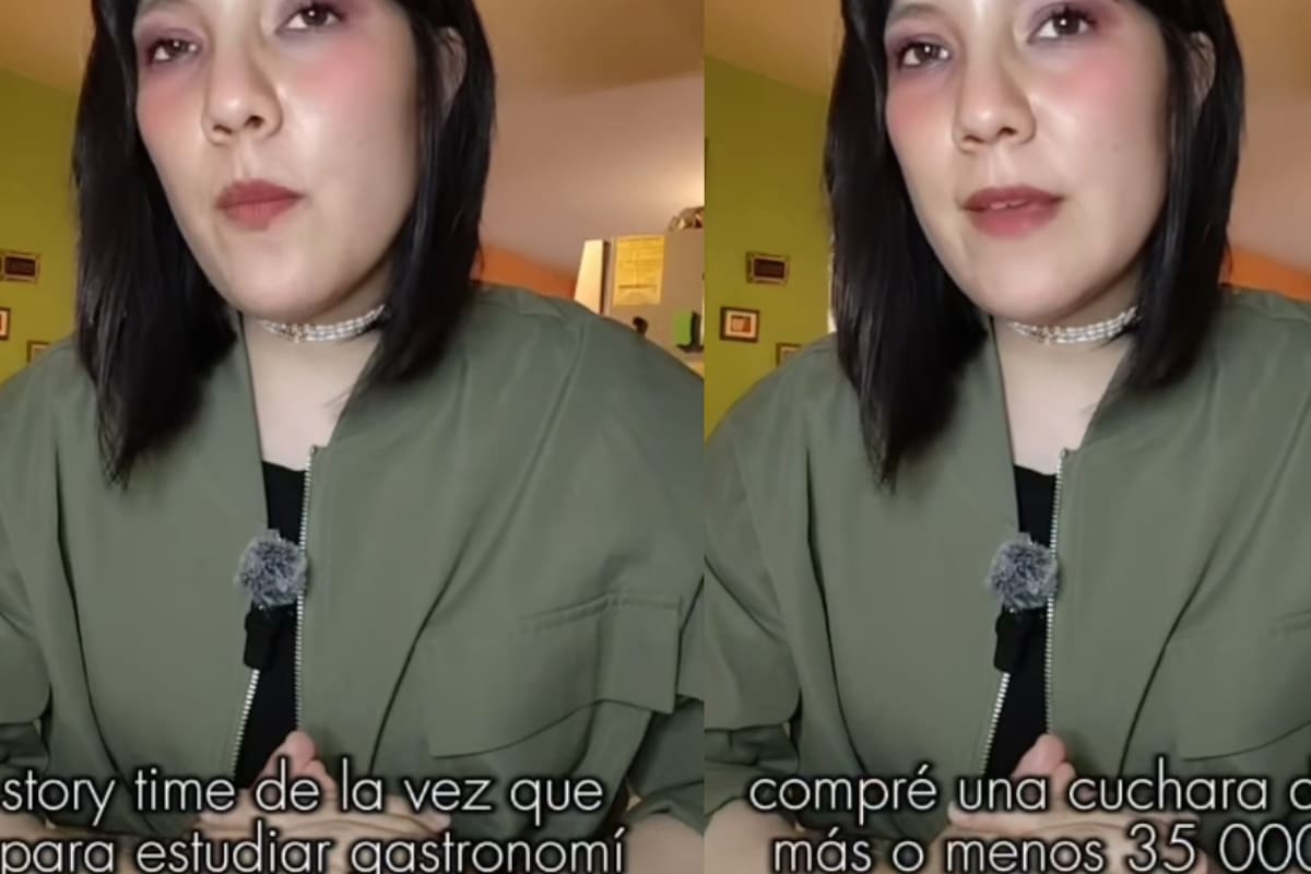 “Tenía un valor de 35 mil pesos” Joven se vuelve viral al contar cómo una maestra de gastronomía presuntamente le robó una exclusiva cuchara profesional