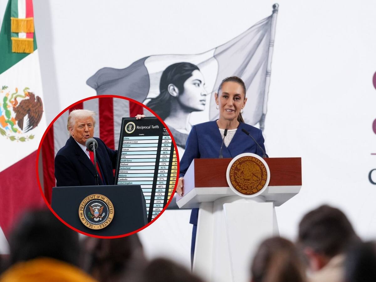 México analizará impacto de fallo de tribunal de EEUU en contra de aranceles a importaciones de Trump, dice Claudia Sheinbaum. | Crédito: Presidencia/REUTERS