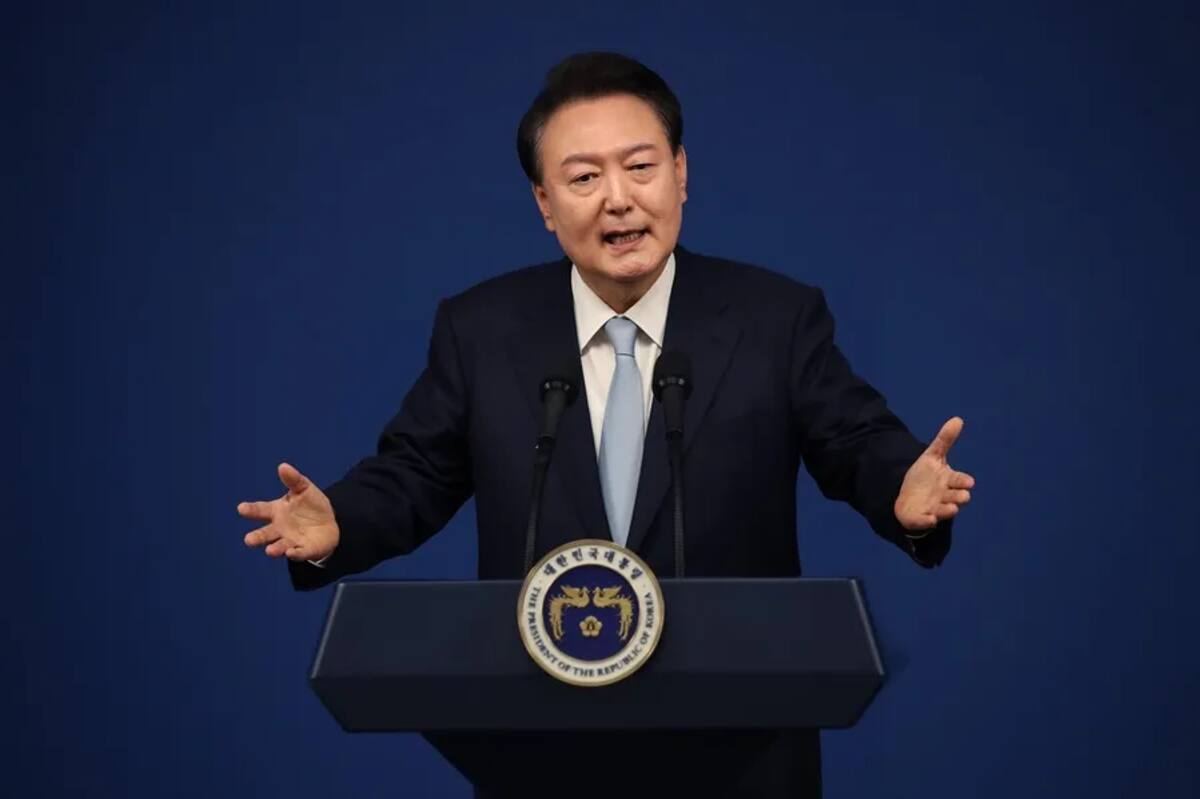 El presidente de Corea del Sur, Yoon Suk-Yeol. / EFE-EPA-Chung Sung-Jun - POOL.