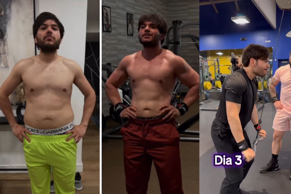 Tito Double P sorprende con su transformación física gracias al reto de Beto Sierra