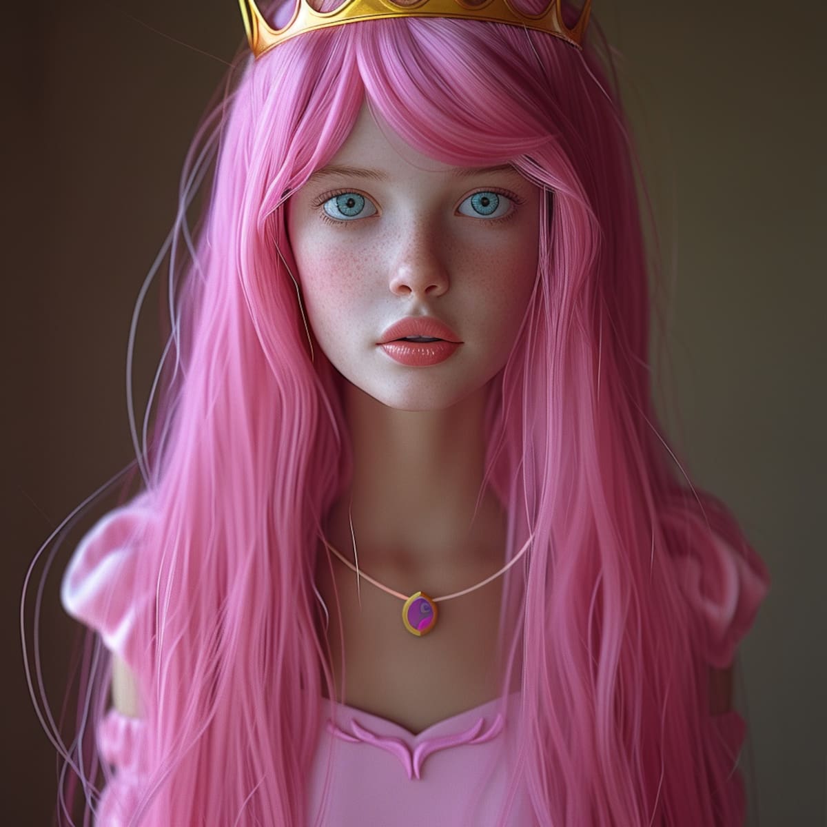 ¿Qué pasaría si la Dulce Princesa fuera una persona real? La IA de Midjourney nos muestra su versión humana, y es tan dulce como la original.