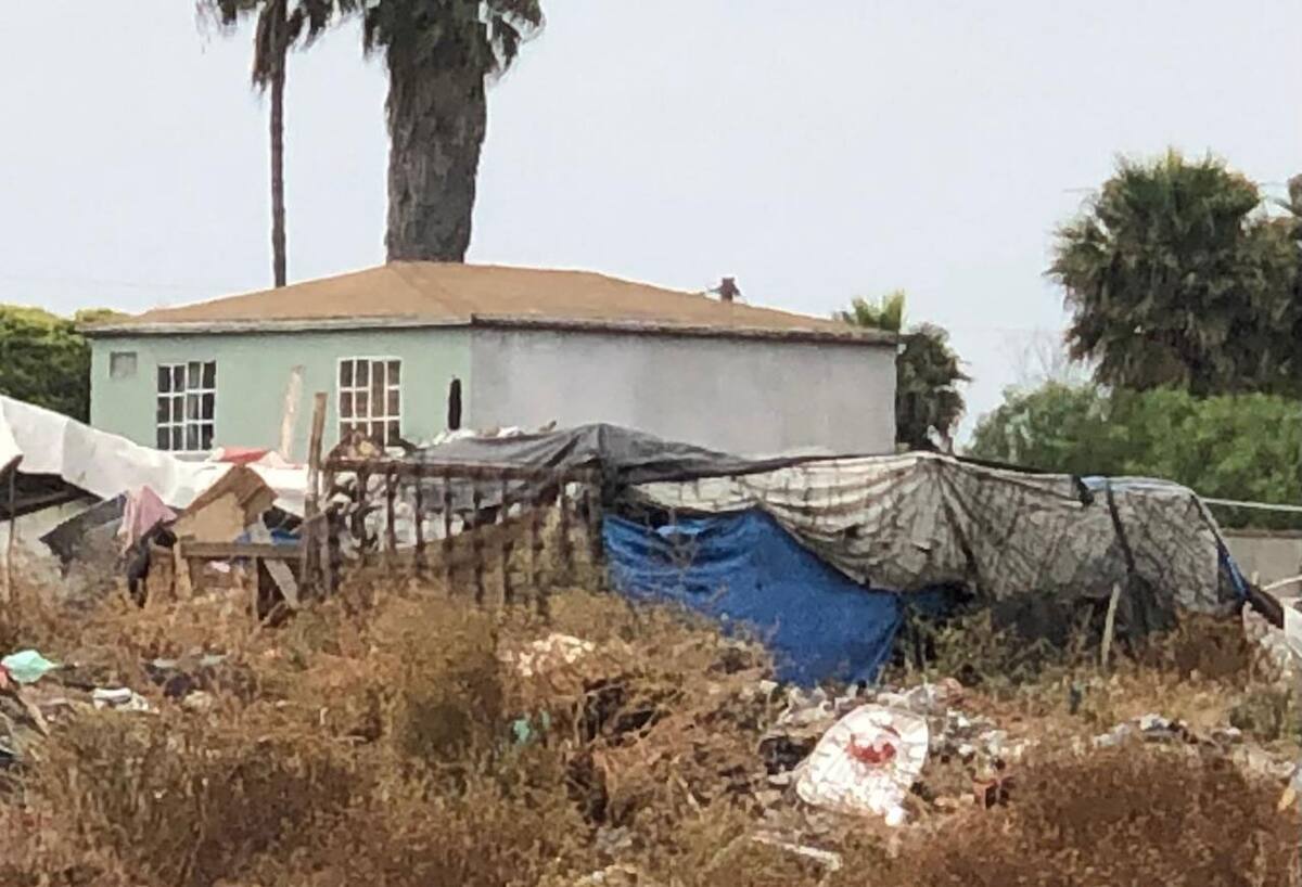 Cada vez se observan a más personas indigentes en esa reserva San Fernando.