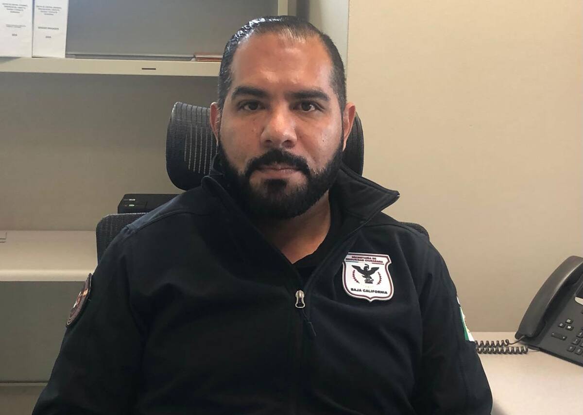 Erick Bernal Hinojosa, coordinador del Centro de Control, Comando, Comunicación, Cómputo, Calidad y Contacto Ciudadano (C5) en Rosarito.