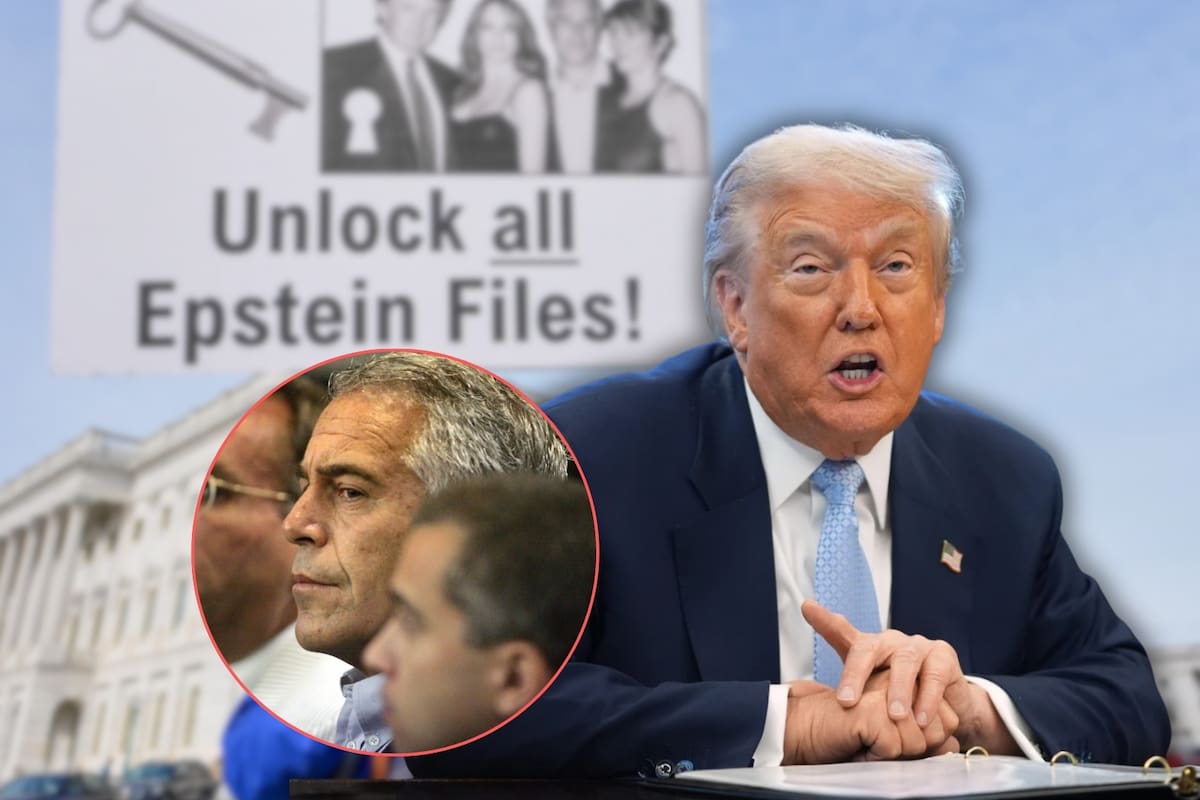 Trump firma ley para desclasificar archivos de Epstein tras presión de su propio partido