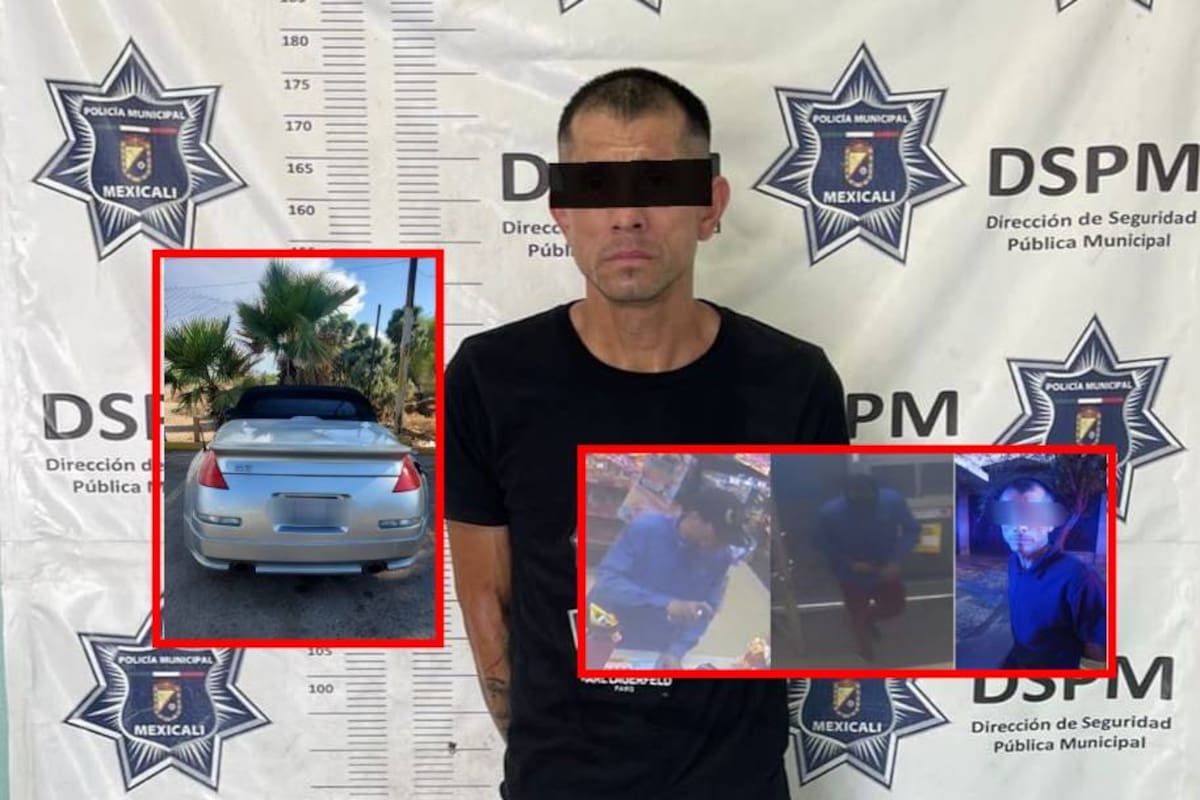 Cae presunto asaltante ligado a varios robos violentos en la zona oriente de Mexicali