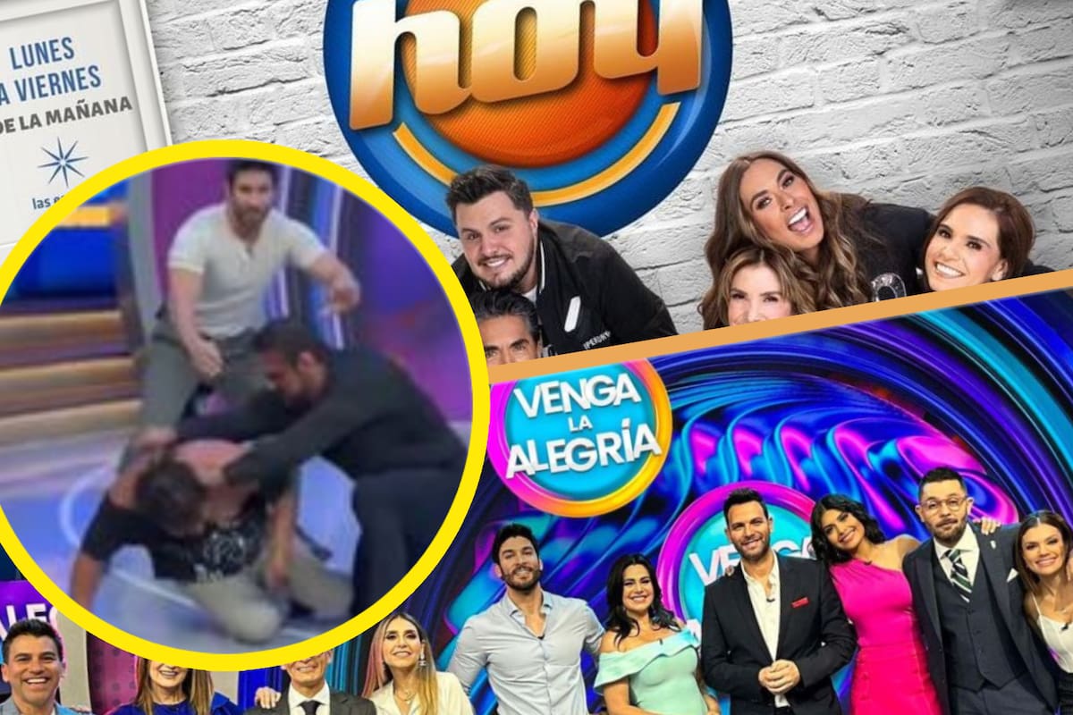 “Tienen que andar fingiendo peleas”: conductor de ‘Hoy’ critica a ‘Venga la alegría’ tras pleito en vivo