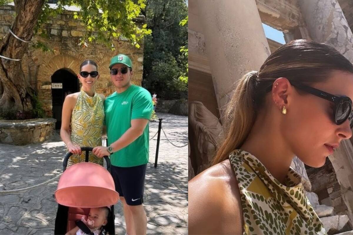 Samuel García y Mariana Rodríguez disfrutan de un crucero por Europa