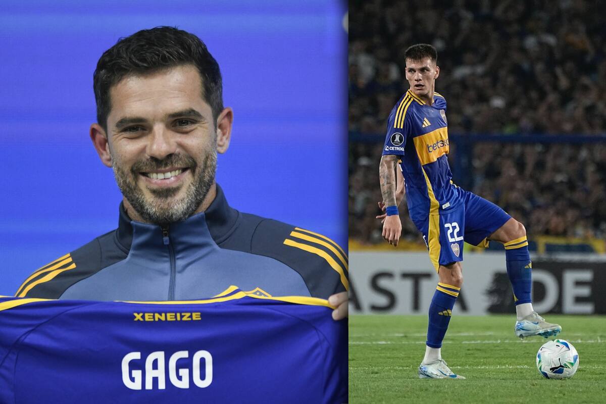 El técnico argentino fracasó con Boca en la Copa Libertadores. Foto: Boca en X.