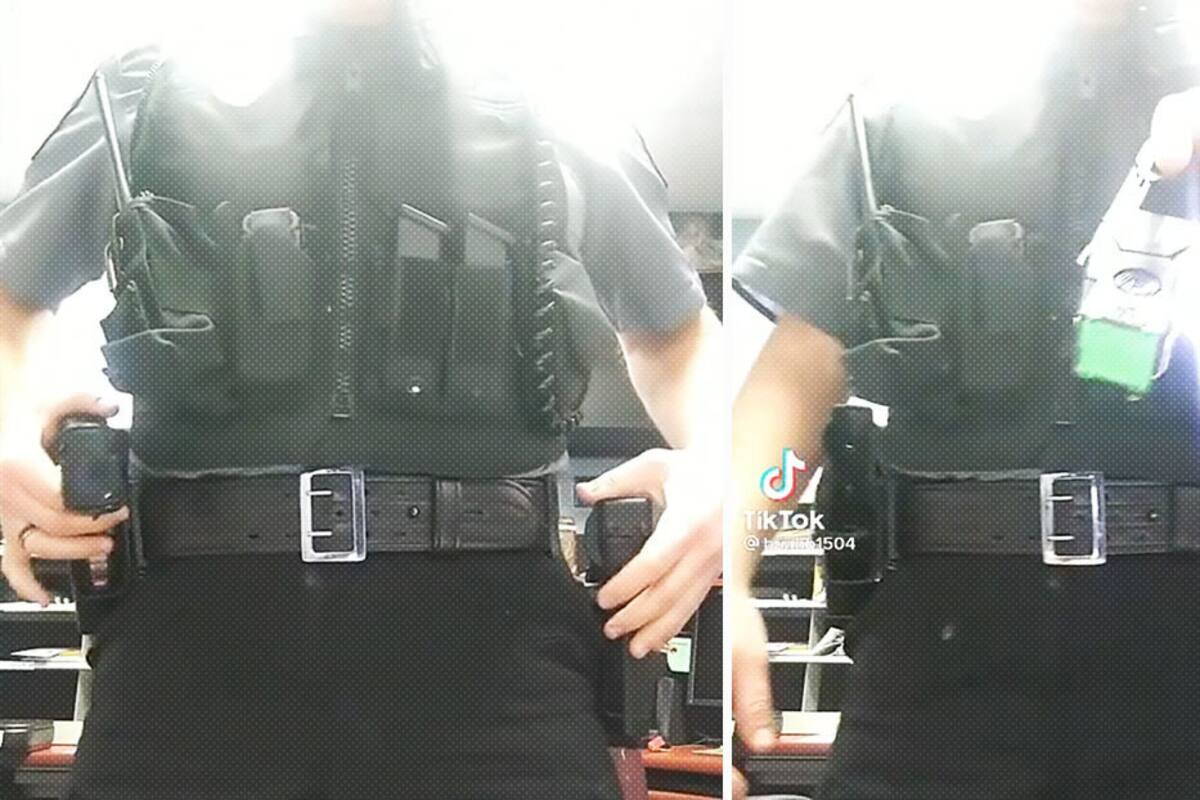 Policía explica lo difícil que es confundir una pistola con un taser