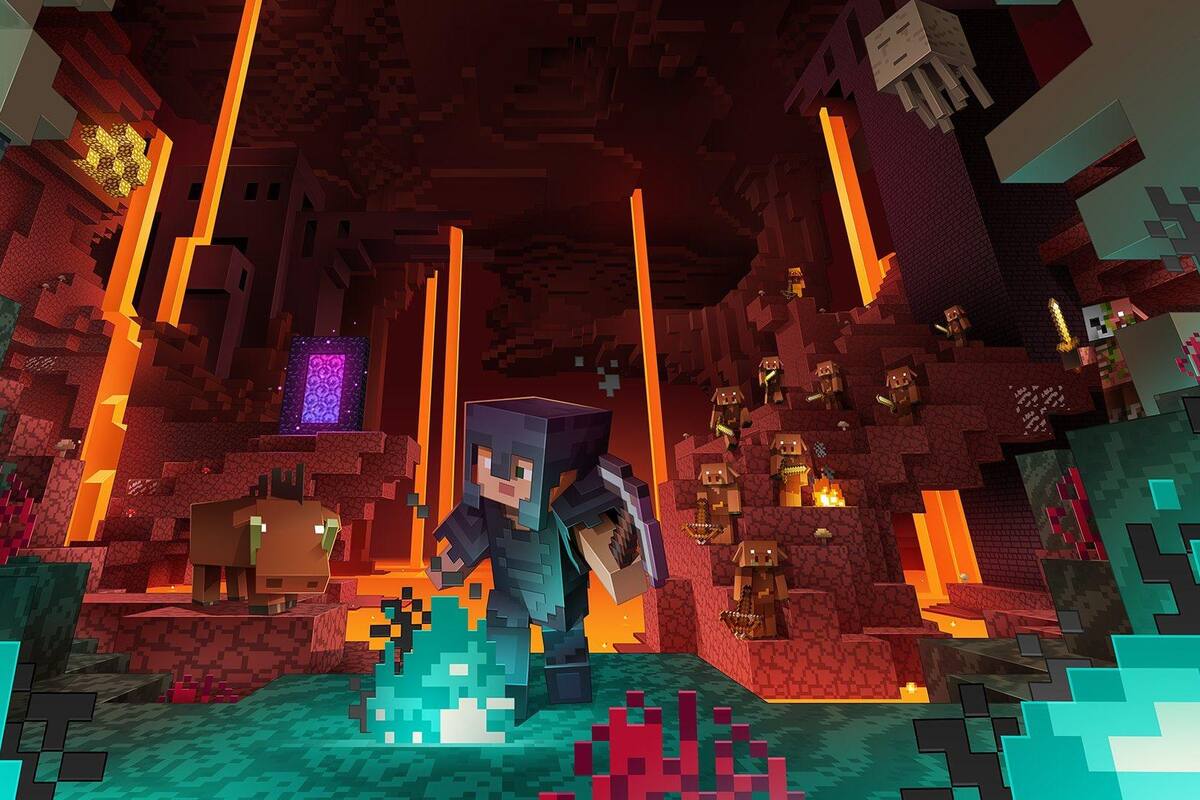 Minecraft: La actualización 1.16 del Nether ya está disponible
