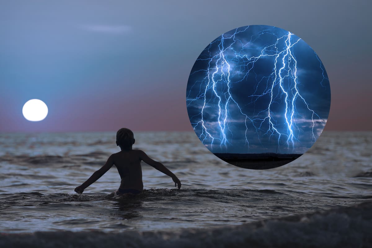 Rayo mata a niño de 12 años en plena playa durante vacaciones familiares