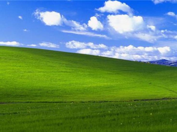 “Bliss”, la imagen más vista de la historia: el origen real del fondo de pantalla de Windows XP