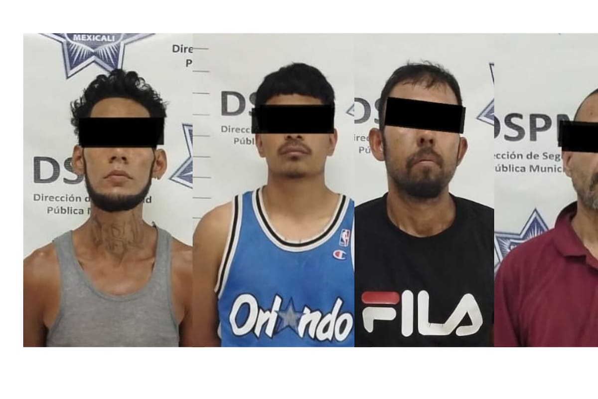 Cuatro sujetos son detenidos tras asalto violento a joven de 21 años