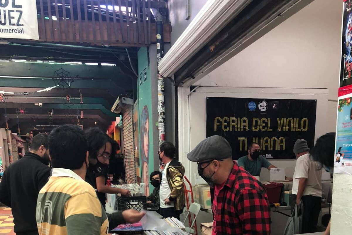 "Que giren los discos" en la 10ma. Feria del Vinilo Tijuana