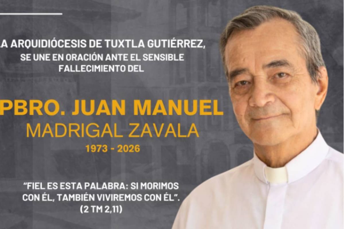 Encuentran sin vida al sacerdote Juan Manuel Zavala en Chiapas tras ser reportado desaparecido; ese día salió a dar una misa en una comunidad cercana