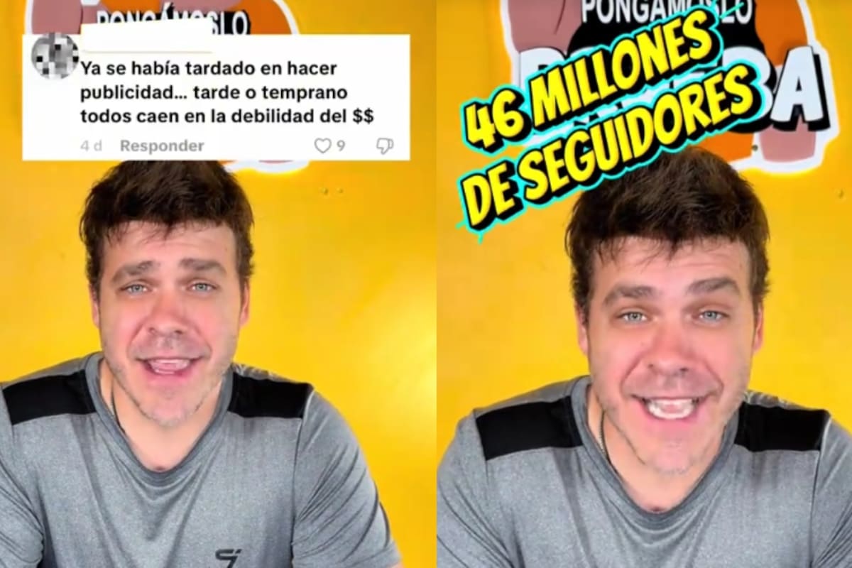 Famoso influencer “Pongámoslo a Prueba” se vuelve viral tras responder a críticas por recibir dinero por publicidad