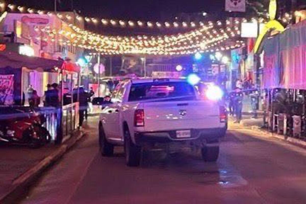 Un muerto y cuatro heridos deja balacera en la Zona Centro de Ensenada