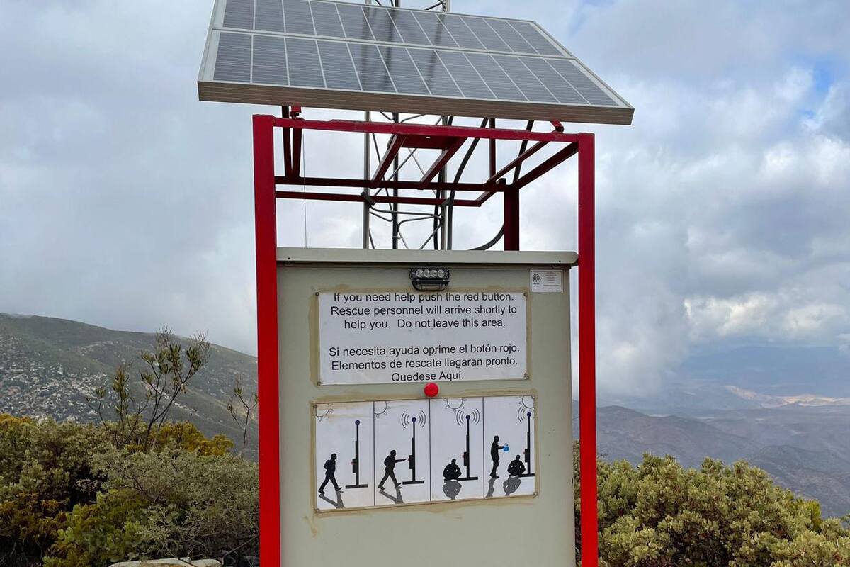 Instalan torres de rescate para migrantes en frontera entre EU y México