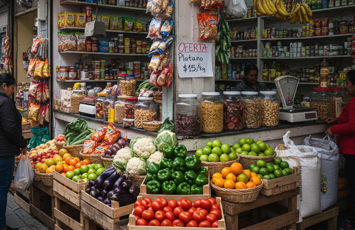 Se busca que los consumidores confíen y consuman en las tienditas de la esquina, así como fomentar la generación de nuevos negocios. Foto: Generada con IA