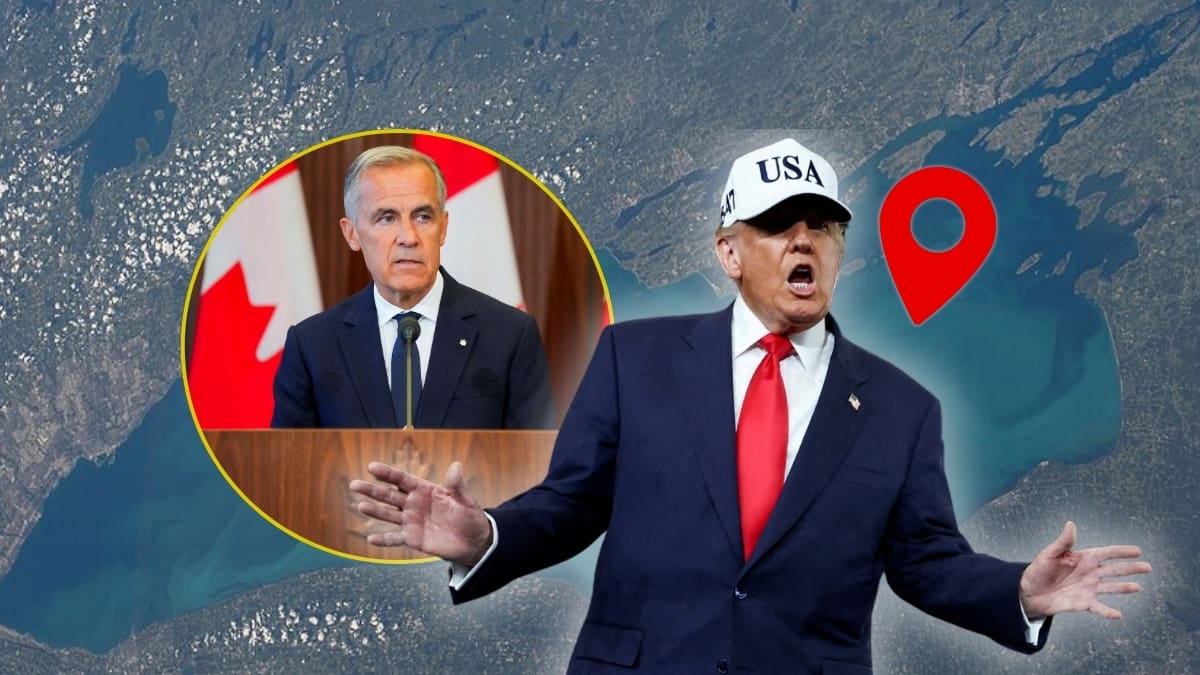 Trump considera renombrar el lago Ontario como “Lago América” mientras escala la guerra comercial con Canadá y Ottawa prepara represalias