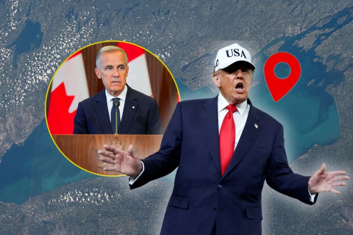 Trump considera renombrar el lago Ontario como “Lago América” mientras escala la guerra comercial con Canadá y Ottawa prepara represalias
