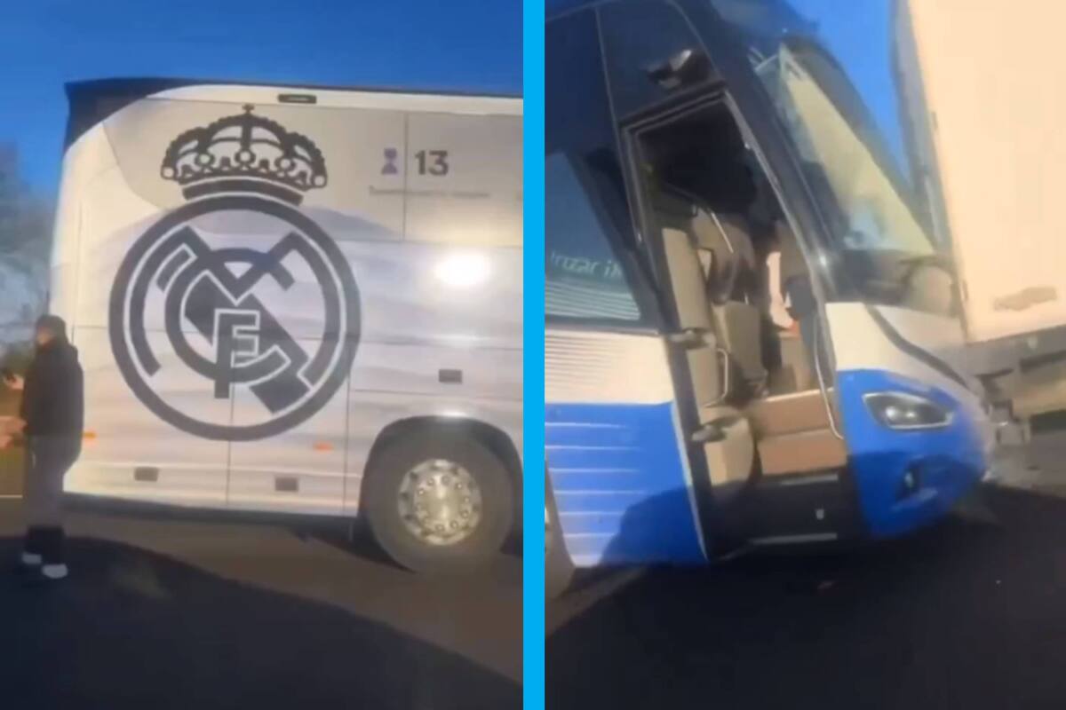 El autobús del Real Madrid sufre un accidente al regresar de Liverpool; los jugadores están a salvo