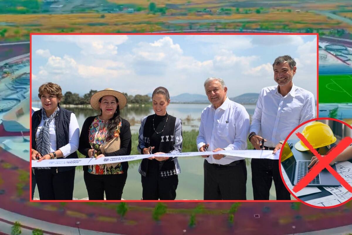 Reportan deficiencias en el lago de Texcoco a 3 días de su inauguración
