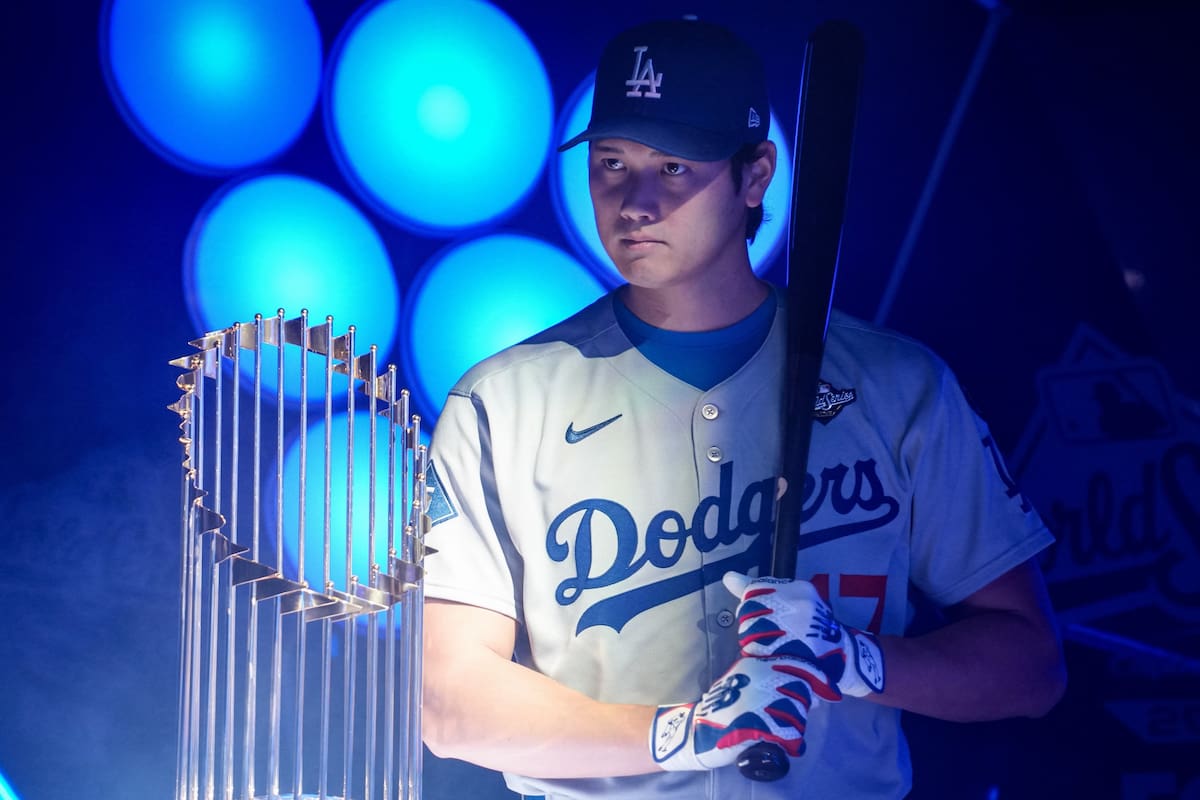 Jersey de Shohei Ohtani aumenta sus ventas al 400% tras juego 3 de la Serie Mundial