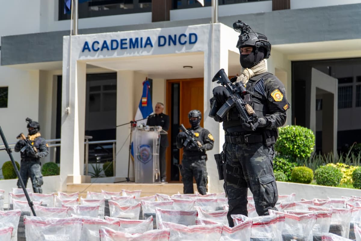 Incautan 1.5 toneladas de cocaína en República Dominicana en persecución marítima que duró más de 12 horas
