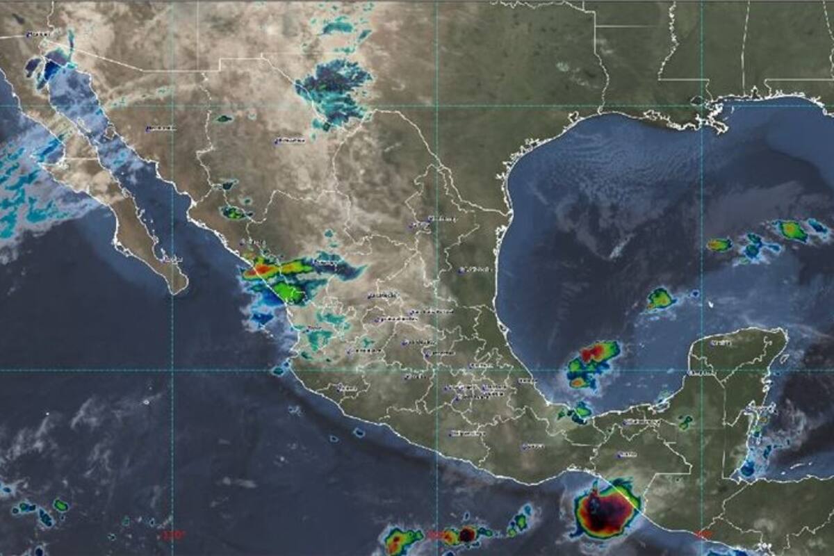 Clima México: Sistema Frontal No.1 generará lluvias muy fuertes en Veracruz, Oaxaca, Tabasco y Chiapas
