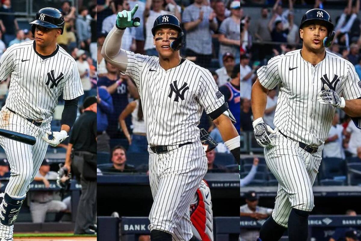 Yankees: Por primera vez, Soto, Judge y Stanton pegan HR en un mismo juego