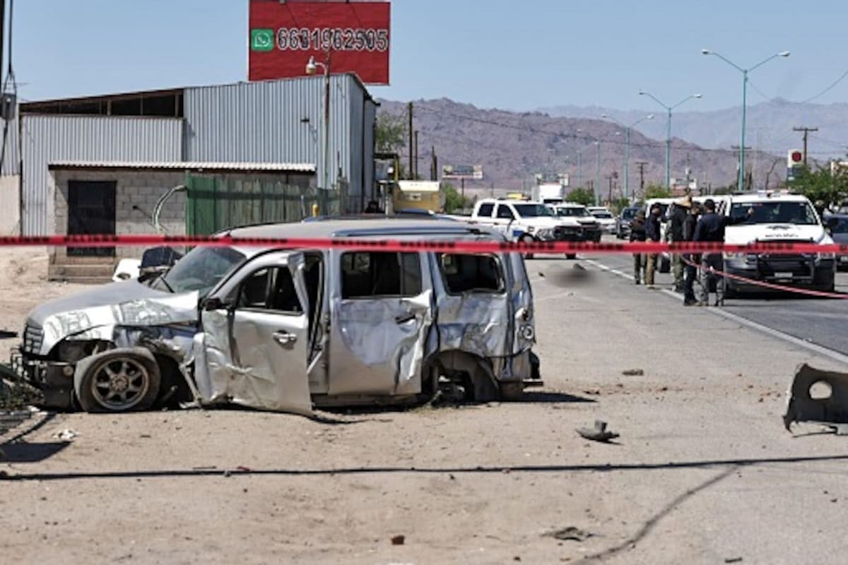 Asesinan a hombre sobre la carretera Mexicali-Tijuana