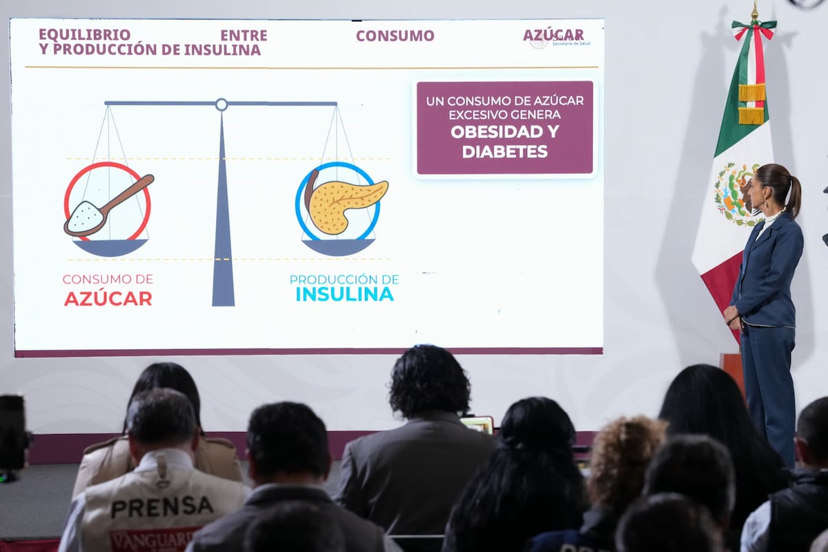 Sheinbaum refuerza campaña contra comida chatarra en escuelas: “Lo vamos a hacer con mayor intensidad” | Crédito: Presidencia