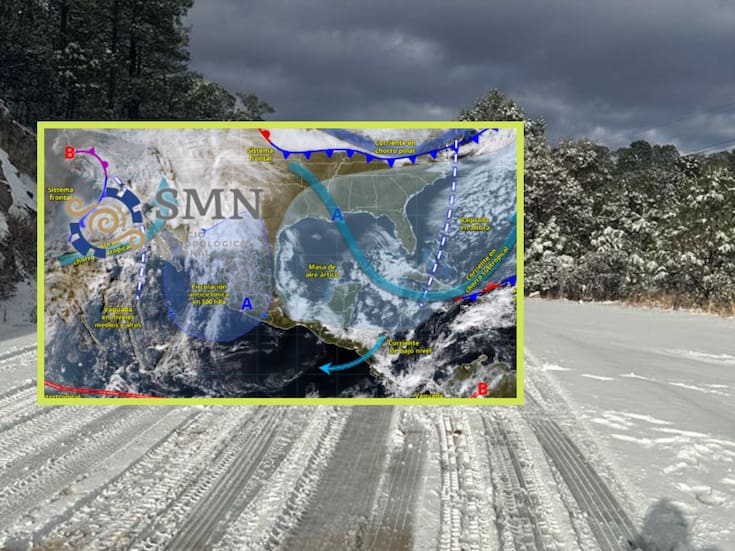 Masa de aire frío ‘congelará’ estas ciudades viernes y sábado; habrá temperaturas de hasta -10 °C, lluvias y fuertes vientos