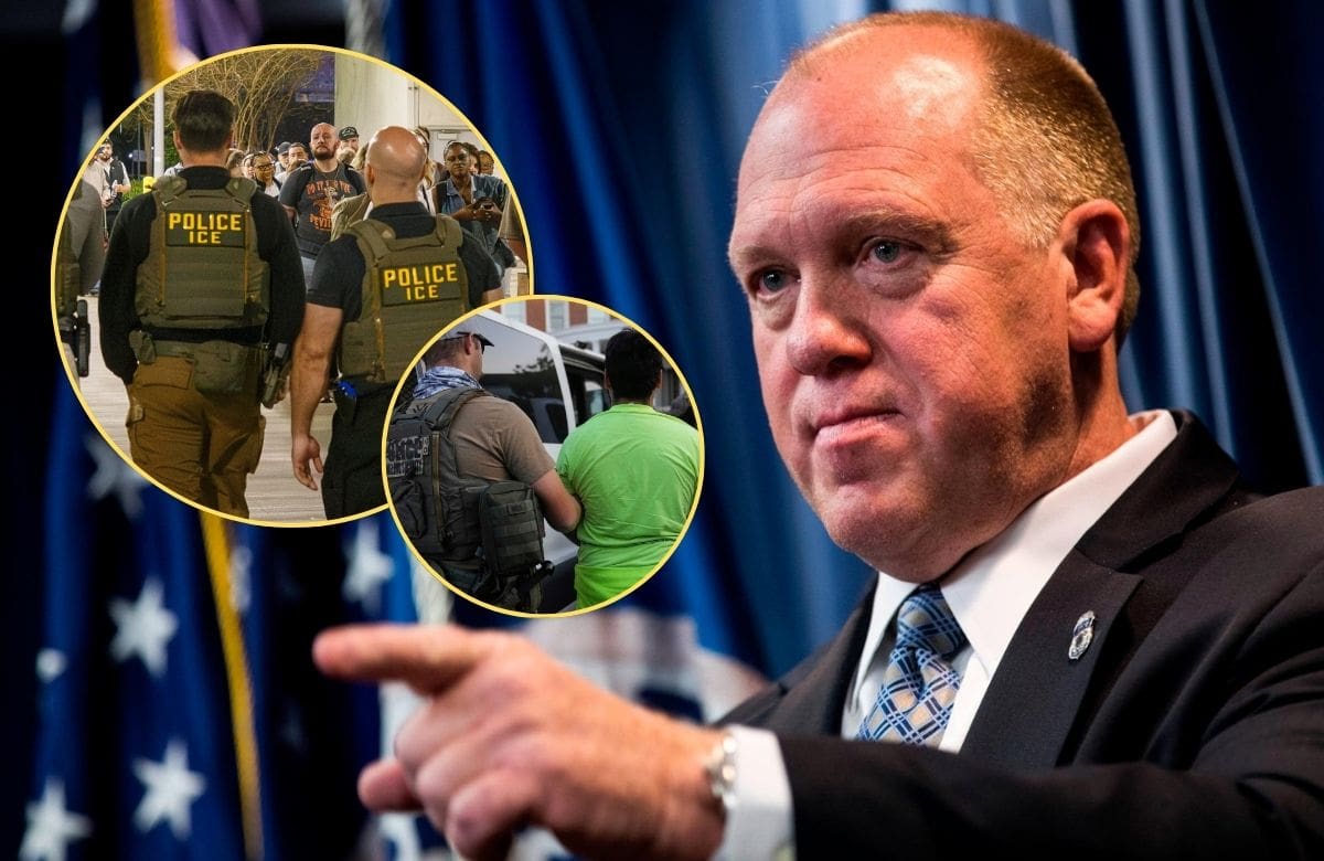 Tom Homan afirmó frente a la Casa Blanca que Lorenzo Salgado y Johan Sebastián Durán seguirían vivos si hubieran obedecido las órdenes de los agentes de ICE. | Foto: Especial