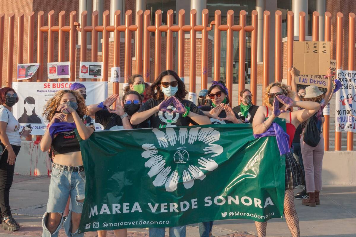 Marea Verde Sonora organiza colecta en apoyo a víctimas de violencia y familias de víctimas de feminicidio