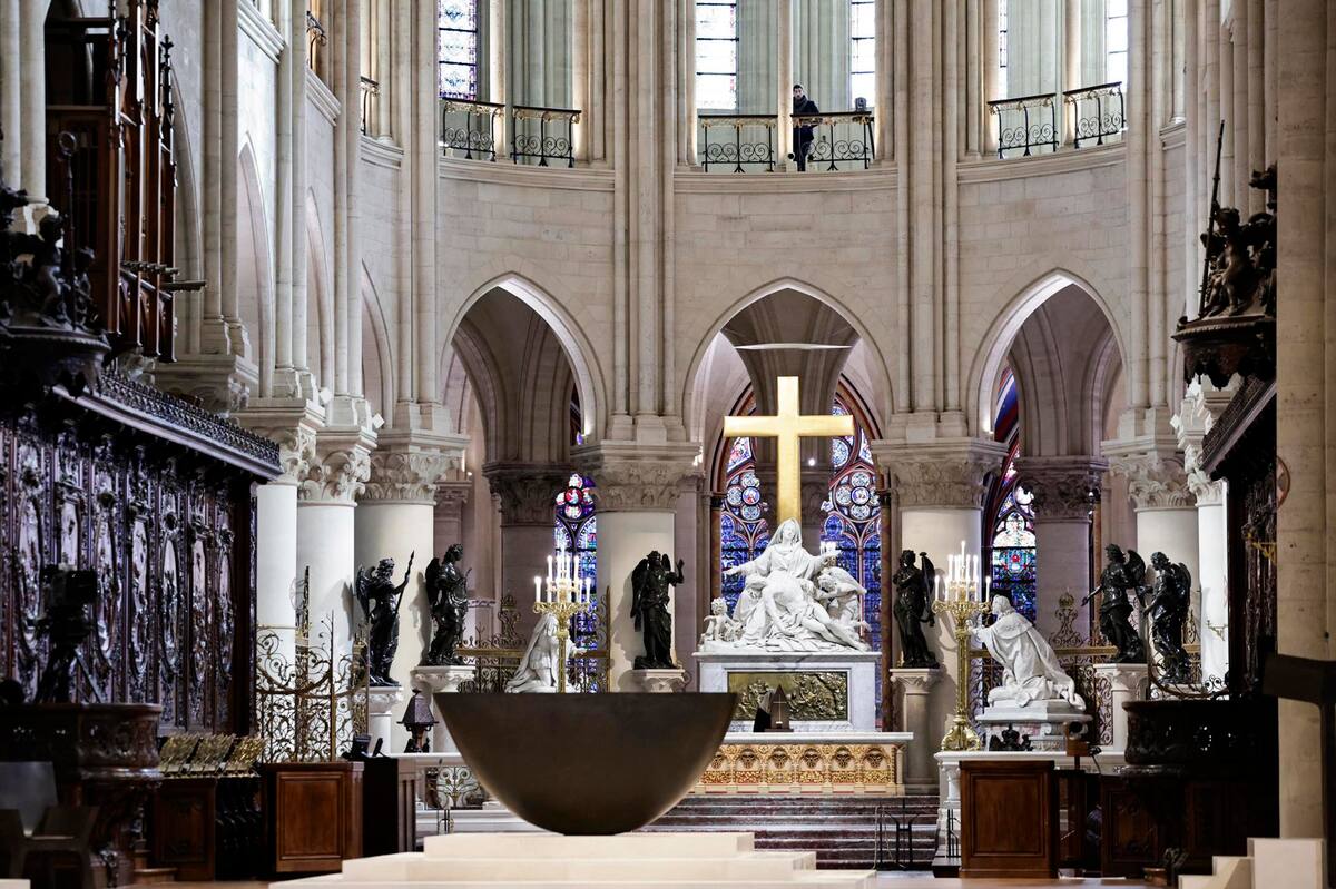 La nave central ha sido completamente restaurada / Foto: EFE