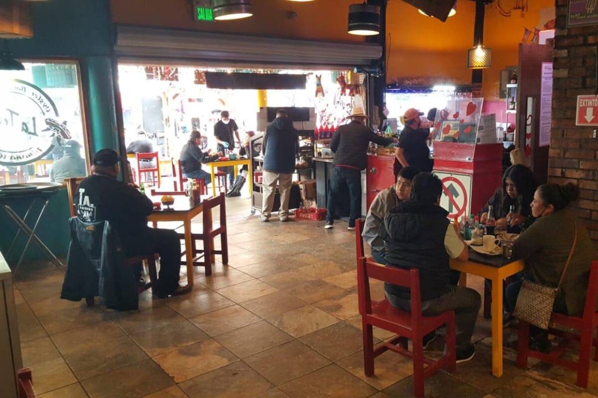 Mantienen restaurantes operación por debajo del 75% de capacidad