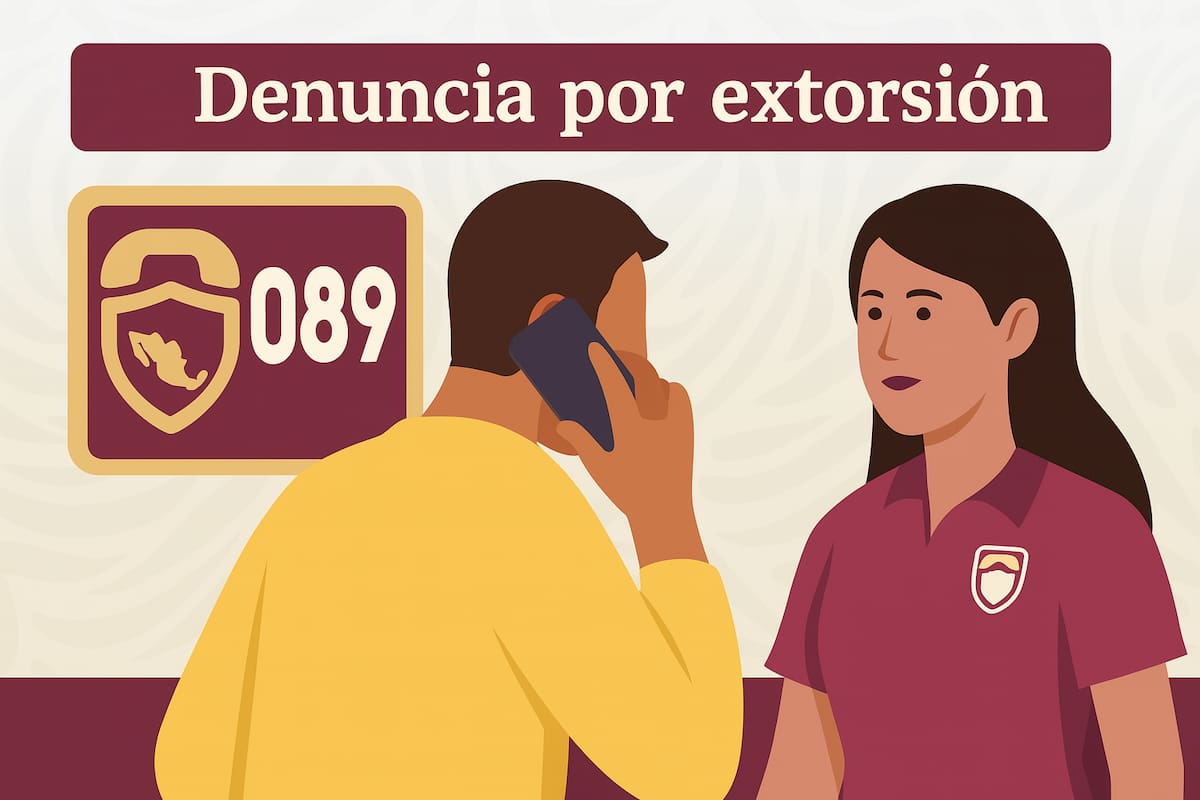 ¿Qué puedo hacer si me quieren extorsionar? Esto es lo que debes saber
