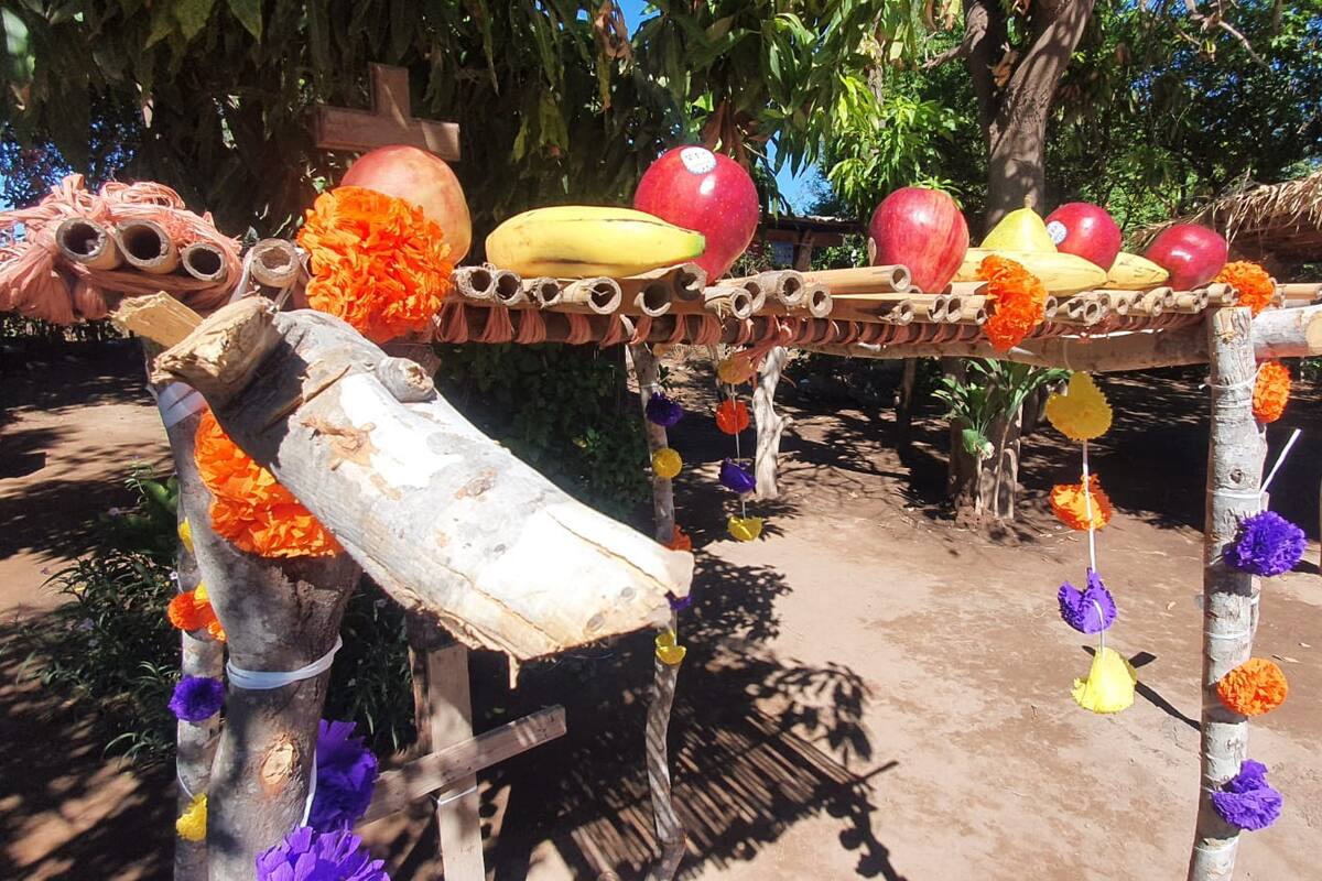 Navojoa: Arman Mayos tapancos en honor a sus fieles difuntos