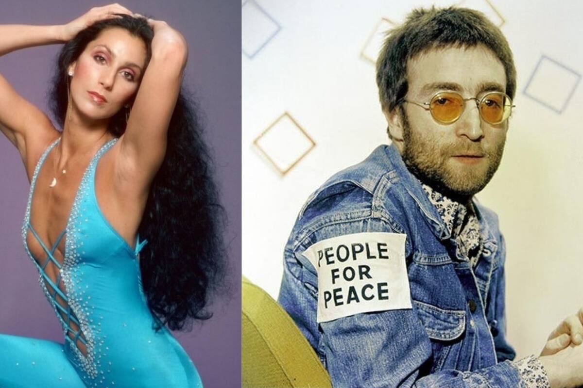 Cher afirma que John Lennon se quitó la ropa durante una noche de cine en la Mansión Playboy