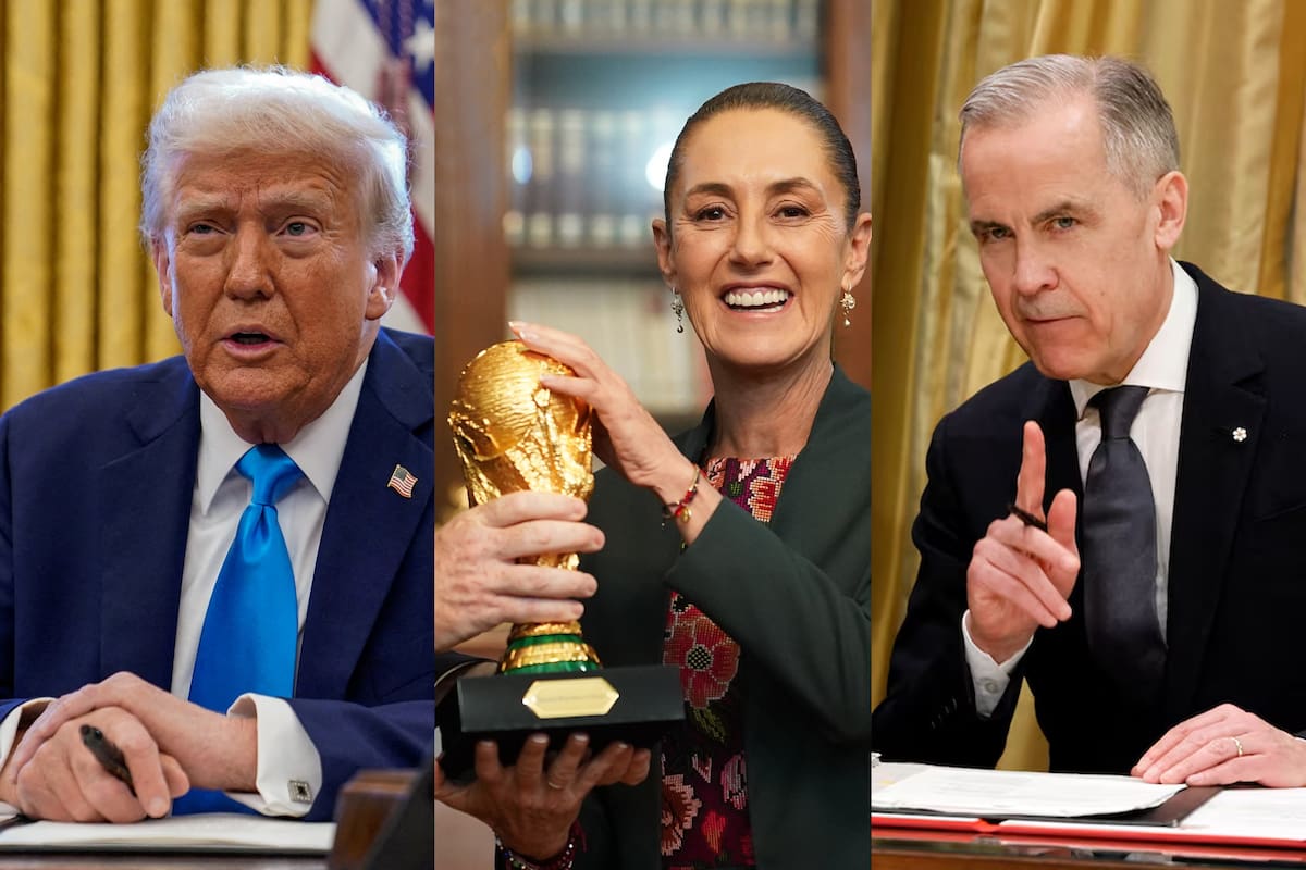 Infantino asegura que Trump, Sheinbaum y Carney trabajan “muy bien juntos” para el Mundial 2026