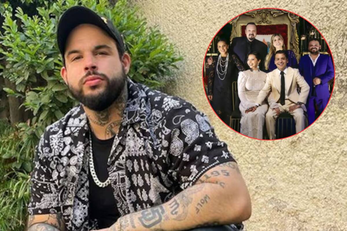 Emiliano Aguilar confiesa que se “agüito” por ser excluido en la boda de su hermana Ángela Aguilar