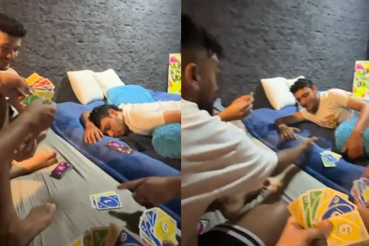 Despiertan a su amigo y le hacen creer que estaban jugando al “UNO”