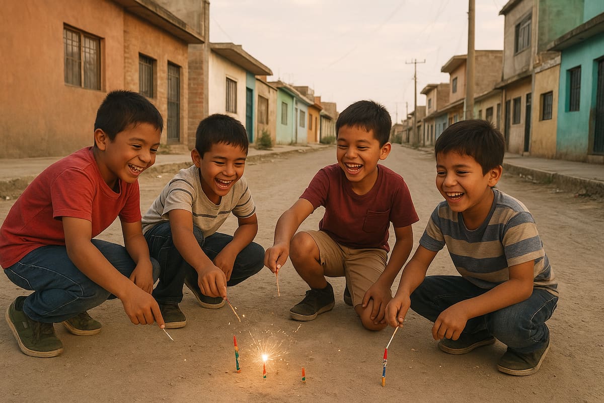Piden extremar precauciones durante temporada navideña por pirotecnia y calefactores
