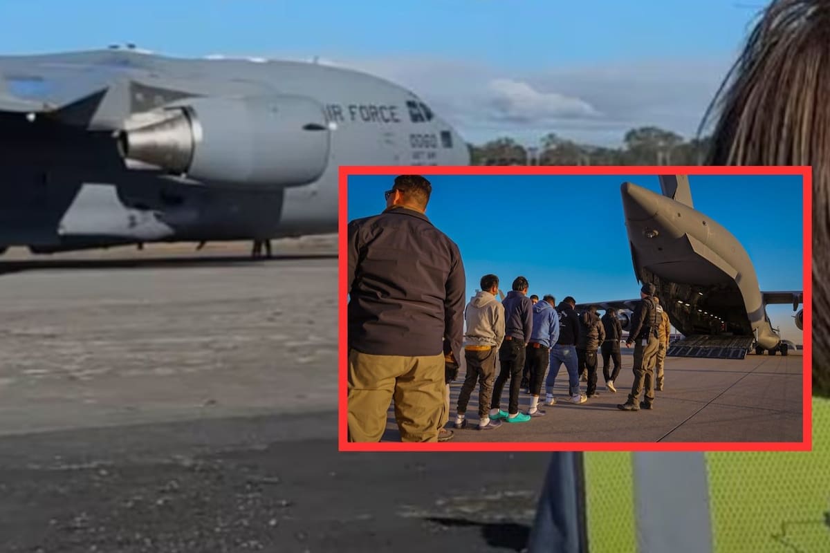 ¿Gobierno de Trump no cumplió con protocolo para vuelo de migrantes sobre México? Segob aclara lo que sucedió