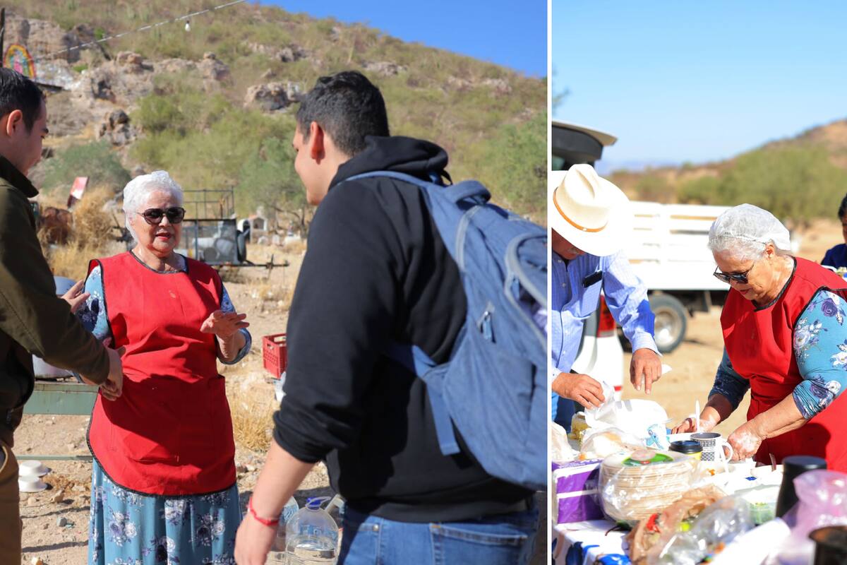 Antonia Enríquez lleva 15 años alimentando a sacerdotes en el Cerro de la Virgen