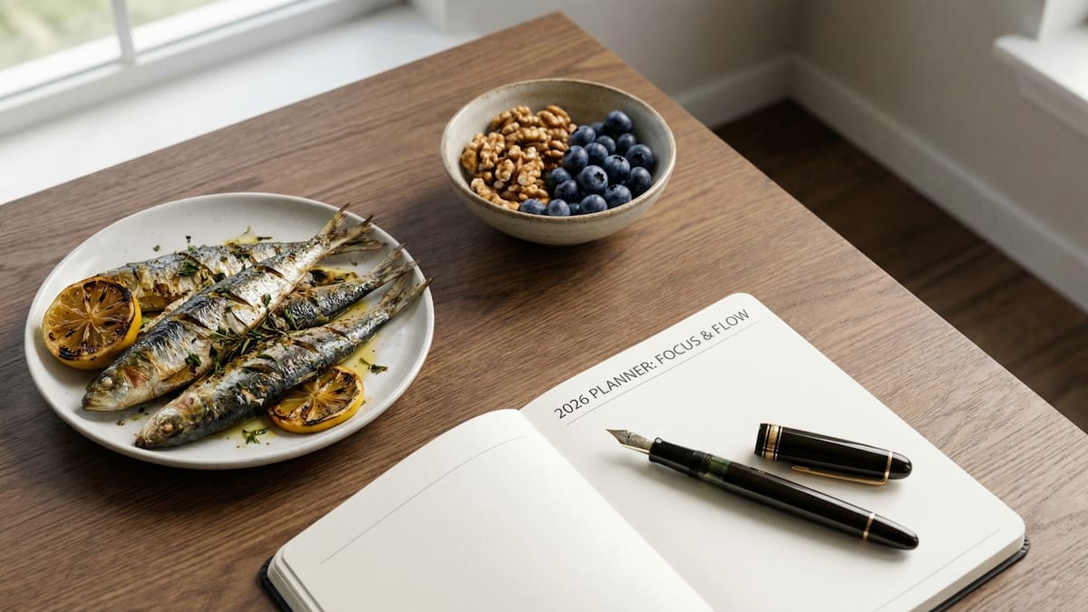 La combinación de antioxidantes y ácidos grasos Omega-3 es clave para estabilizar la química cerebral y mejorar el foco en adultos con TDAH. (Foto: Ilustrativa)