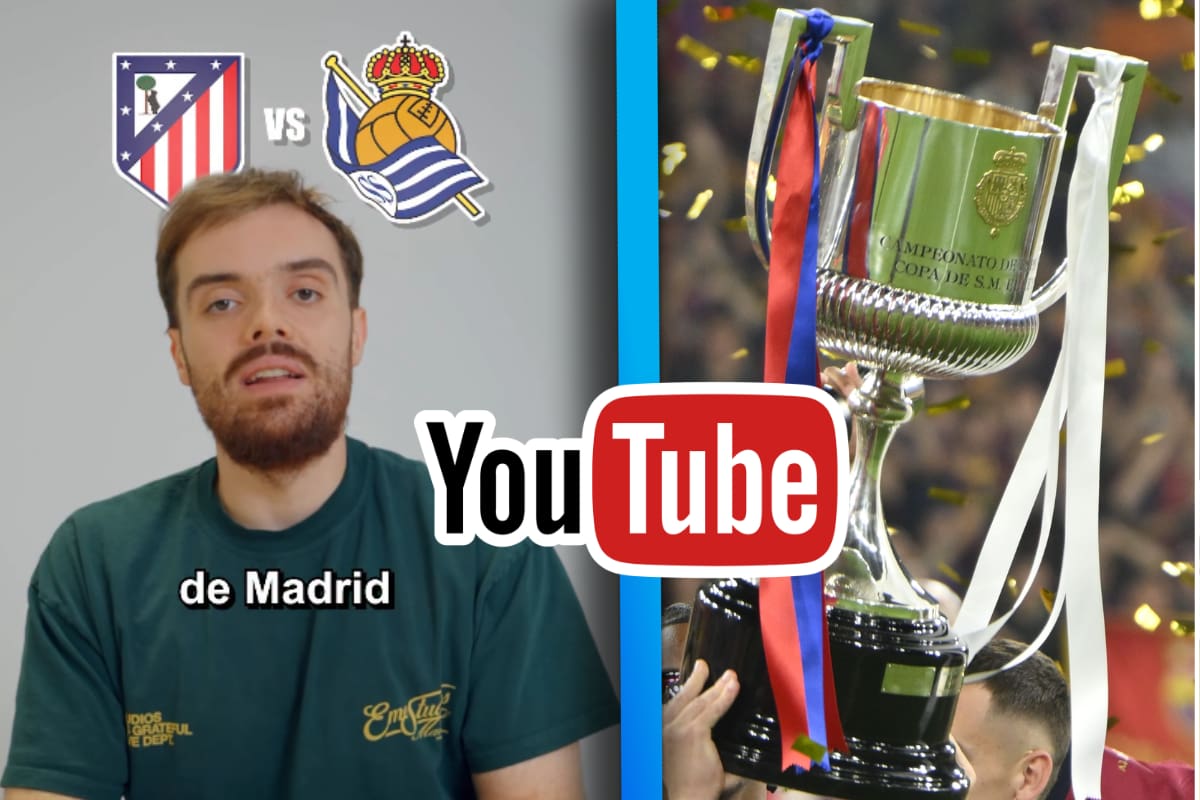 Ibai Llanos confirma que trasmitirá GRATIS por Youtube la final de la Copa del Rey